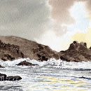 Lowtide Portleven Harbour